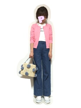 ぱぱぱさん（レディース・161cm）の春コーディネート