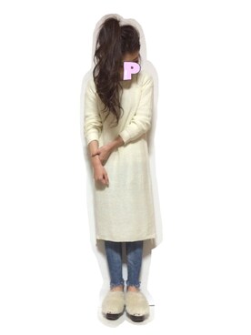 ぱぱぱさん（レディース・161cm）の冬コーディネート