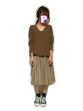 ぱぱぱさん（レディース・161cm）の冬コーディネート
