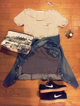 minamiさん（レディース・157cm）の夏コーディネート