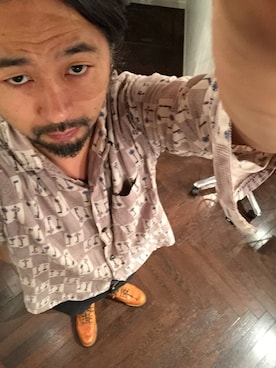 「印西」｜向後　聡史さん（メンズ・187cm）の冬コーディネート