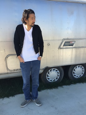 「印西」｜向後　聡史さん（メンズ・187cm）の冬コーディネート