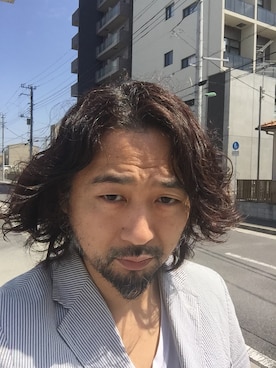 「J.CREW（ジェイクルー）のアイテム（テーラードジャケット）」を使った、向後　聡史さん（メンズ・187cm）の春コーディネート