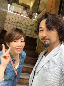 「J.CREW（ジェイクルー）のアイテム（テーラードジャケット）」を使った、向後　聡史さん（メンズ・187cm）の春コーディネート