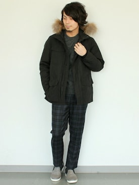 JOURNAL STANDARD relumeさん(メンズ・170cm)の冬コーディネート