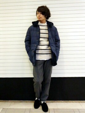 JOURNAL STANDARD relumeさん（メンズ・170cm）の冬コーディネート