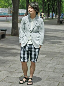 JOURNAL STANDARD relumeさん（メンズ・170cm）の夏コーディネート