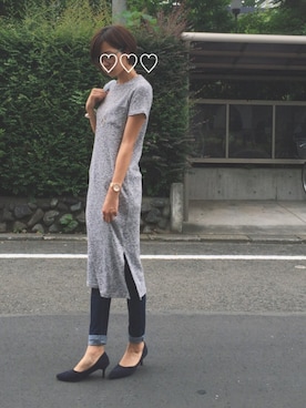 「STYLE DELI（スタイルデリ）のアイテム（バッグ）」を使った、Katieさん（レディース・168cm）の夏コーディネート