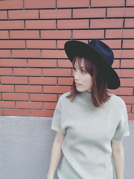 「JANESSA LEONE（ジャネッサレオン）のアイテム」を使った、Satoko Furukawaさん（レディース・172cm）の夏コーディネート