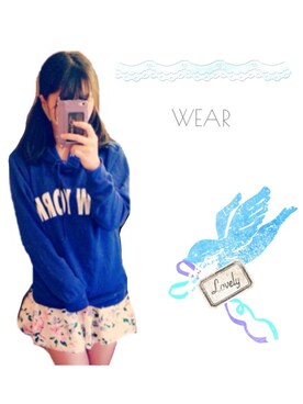 「ブルー x ホワイト」｜ほたるさん（レディース・158cm）の春コーディネート