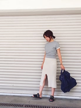 TOMOMI KANATAさん(レディース・162cm)の夏コーディネート