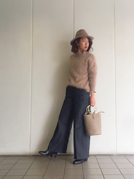 TOMOMI KANATAさん(レディース・162cm)の秋コーディネート
