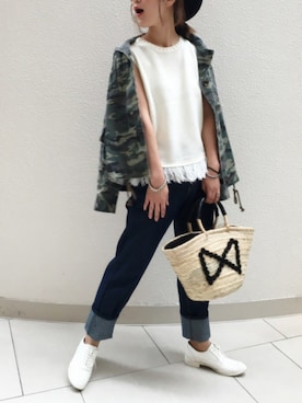 izuminさん（レディース・161cm）の冬コーディネート