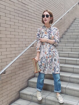 izuminさん（レディース・161cm）の春コーディネート