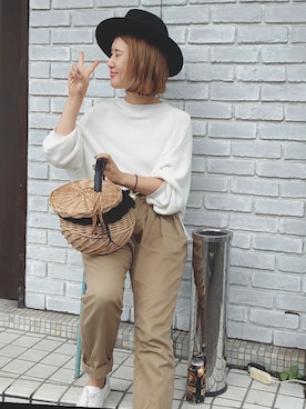 izuminさん（レディース・161cm）の秋コーディネート