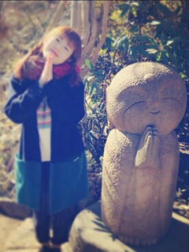 minaさん（レディース・155cm）の冬コーディネート