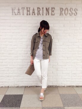 airiさん（レディース・159cm）の春コーディネート