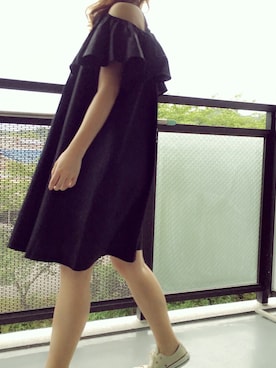 「 オフショルダー」｜THEHOPEさん（レディース・150cm）の夏コーディネート