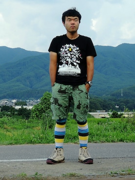 Masato.Uさん（メンズ・165cm）の夏コーディネート