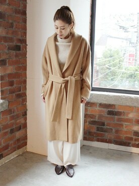 journal standard L'essage 銀座店スタッフさん（レディース・164cm）の秋コーディネート