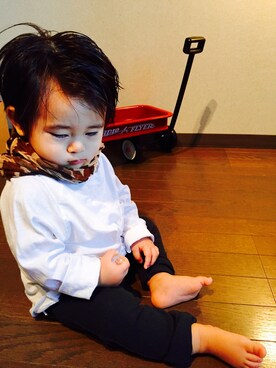 Allenさん（キッズ・70cm）の秋コーディネート