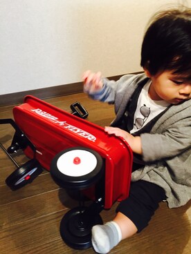 Allenさん（キッズ・70cm）の秋コーディネート