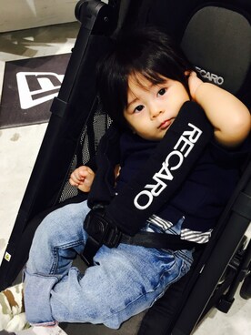 Allenさん（キッズ・70cm）の秋コーディネート