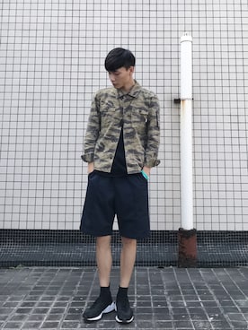 「ROARINGWILDのアイテム（ジャケット/アウター）」を使った、Chaktinさん（メンズ・175cm）の秋コーディネート