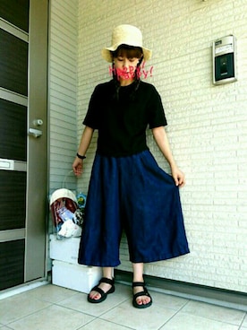 くろごまぜんざいさん（レディース・155cm）の夏コーディネート