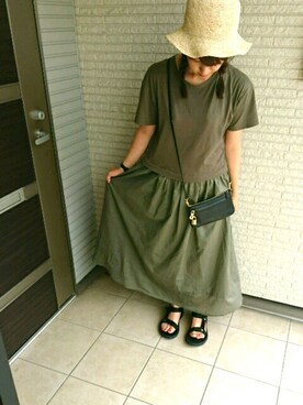 くろごまぜんざいさん（レディース・155cm）の夏コーディネート