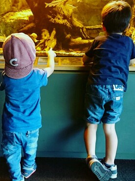 くろごまぜんざいさん（キッズ・110cm）の秋コーディネート