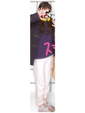 MoooE.さん（レディース・154cm）の冬コーディネート