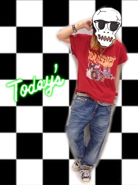 ぱぴぷぺぽさん（レディース・155cm）の夏コーディネート