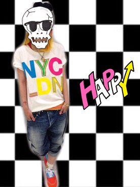 ぱぴぷぺぽさん（レディース・155cm）の夏コーディネート