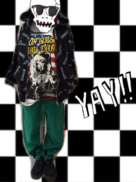 ぱぴぷぺぽさんのコーディネート