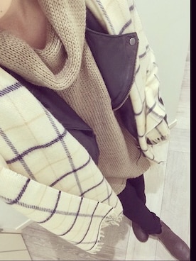 「coordinate」｜mさん（レディース・153cm）の冬コーディネート