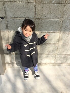 meyutaさん（キッズ・70cm）の冬コーディネート