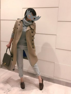 「J.M. WESTON（ジェイエムウエストン）のアイテム」を使った、micoさん（レディース・157cm）の秋コーディネート