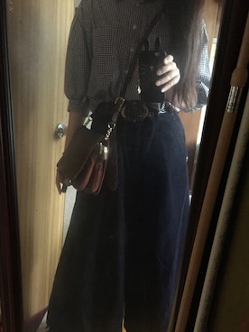 「PAUL&JOE（ポールアンドジョー）のアイテム（バッグ）」を使った、Hinaさん（レディース・162cm）の春コーディネート