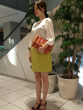 スタッフさん（レディース・169cm）の春コーディネート