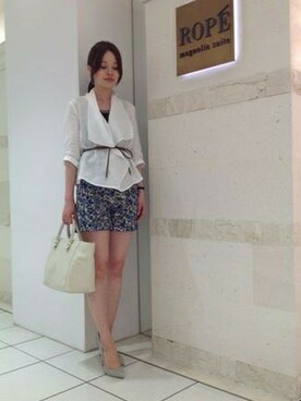 スタッフさん（レディース・169cm）の夏コーディネート