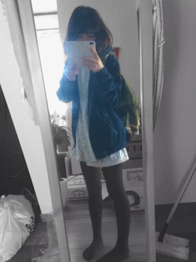 「迷彩柄」｜123さん（レディース・149cm）の冬コーディネート