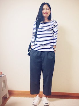「KBF（ケイビーエフ）のアイテム」を使った、MAHさん（レディース・156cm）の夏コーディネート
