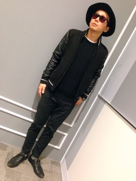 「HEIHEI（ヘイヘイ）のアイテム（その他）」を使った、HIROKITODAさん（メンズ・175cm）の秋コーディネート