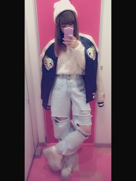 結さん(レディース・154cm)の秋コーディネート