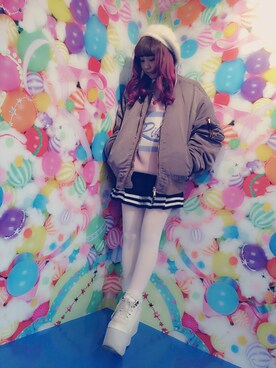 結さん(レディース・154cm)の冬コーディネート