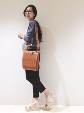 「Soareak（ソアリーク）のアイテム（パンツ）」を使った、Maryさん（レディース・158cm）の夏コーディネート