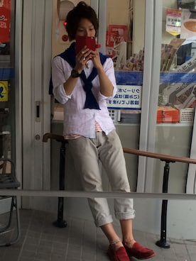 「アイテム（アンクレット）」を使った、ヨシダユウキさん（メンズ・183cm）の春コーディネート