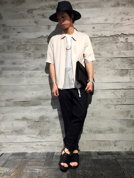 「ハットコーデ」｜山川 翔平/HARE西宮ガーデンズさん（メンズ・170cm）の春コーディネート