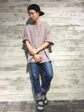 「Teva（テバ）のアイテム」を使った、山川 翔平/HARE西宮ガーデンズさん（メンズ・170cm）の夏コーディネート
